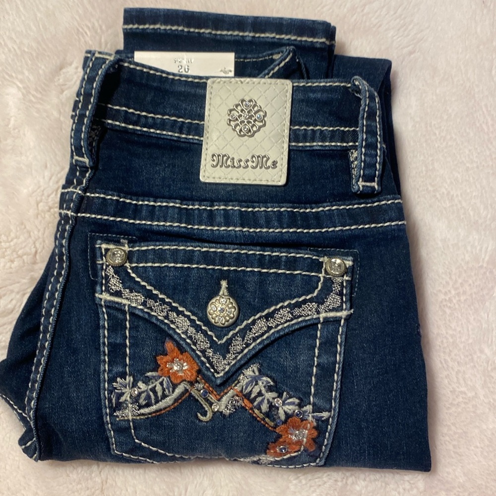 Miss me skinny jeans 26x30 L